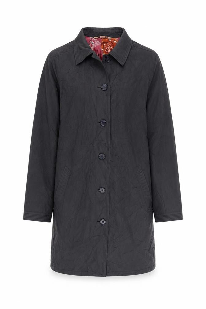 Womens UK Size 12 Monsoon Grey Overcoat