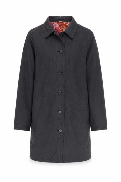 Womens UK Size 12 Monsoon Grey Overcoat