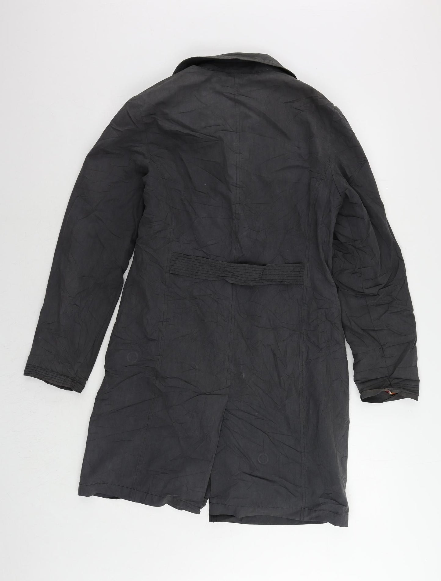 Womens UK Size 12 Monsoon Grey Overcoat