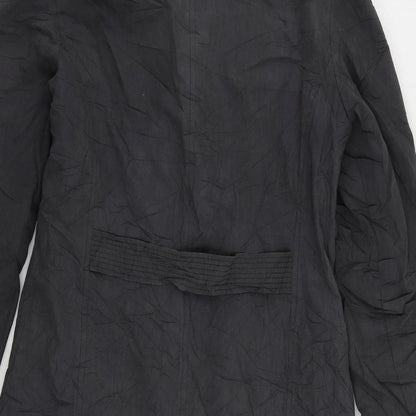 Womens UK Size 12 Monsoon Grey Overcoat