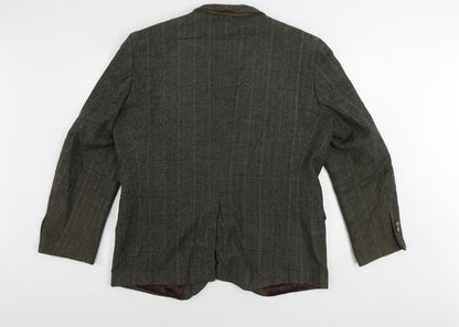 Mens UK Size 46 NEXT Regular Green Suit Jacket