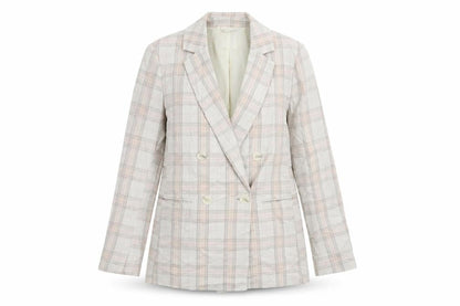 Womens UK Size 8 H&M Beige Jacket