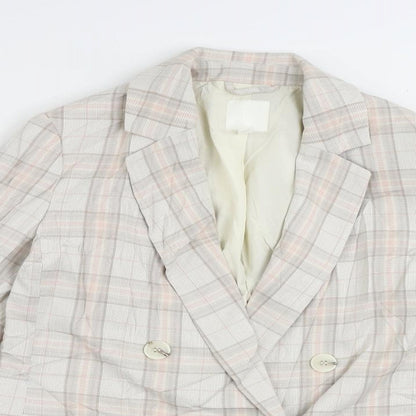 Womens UK Size 8 H&M Beige Jacket