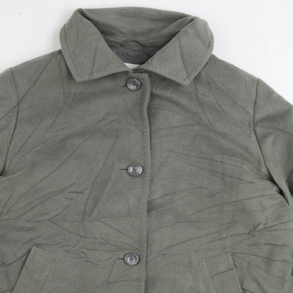 Womens UK Size 18 Marks and Spencer Grey Overcoat