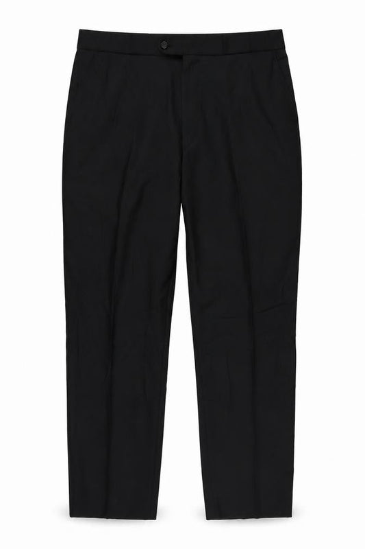 Mens UK Size 36 in Burton Regular Fit Dress Pants Black Trousers