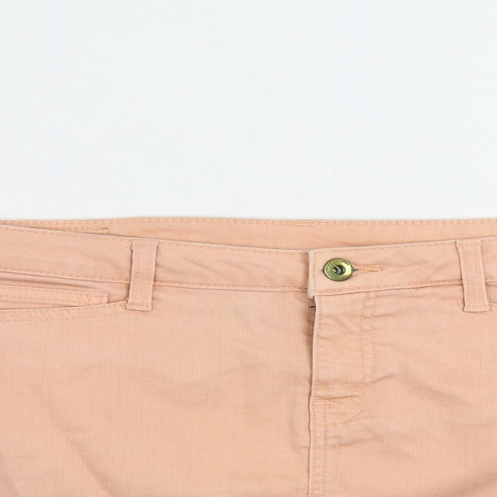 Womens UK Size 10 VERO MODA Mini Denim Skirt