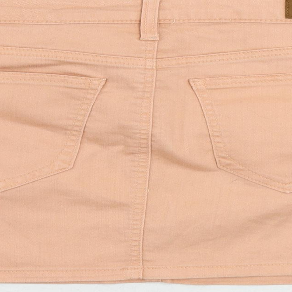 Womens UK Size 10 VERO MODA Mini Denim Skirt