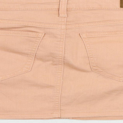 Womens UK Size 10 VERO MODA Mini Denim Skirt