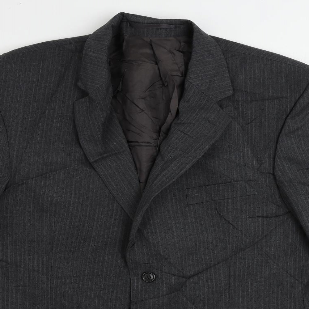 Mens UK Size 44 Sovereign Regular Grey Suit Jacket