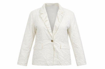 Womens UK Size S Zara White Jacket