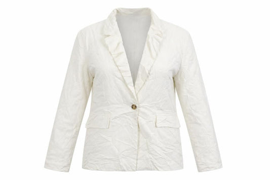 Womens UK Size S Zara White Jacket