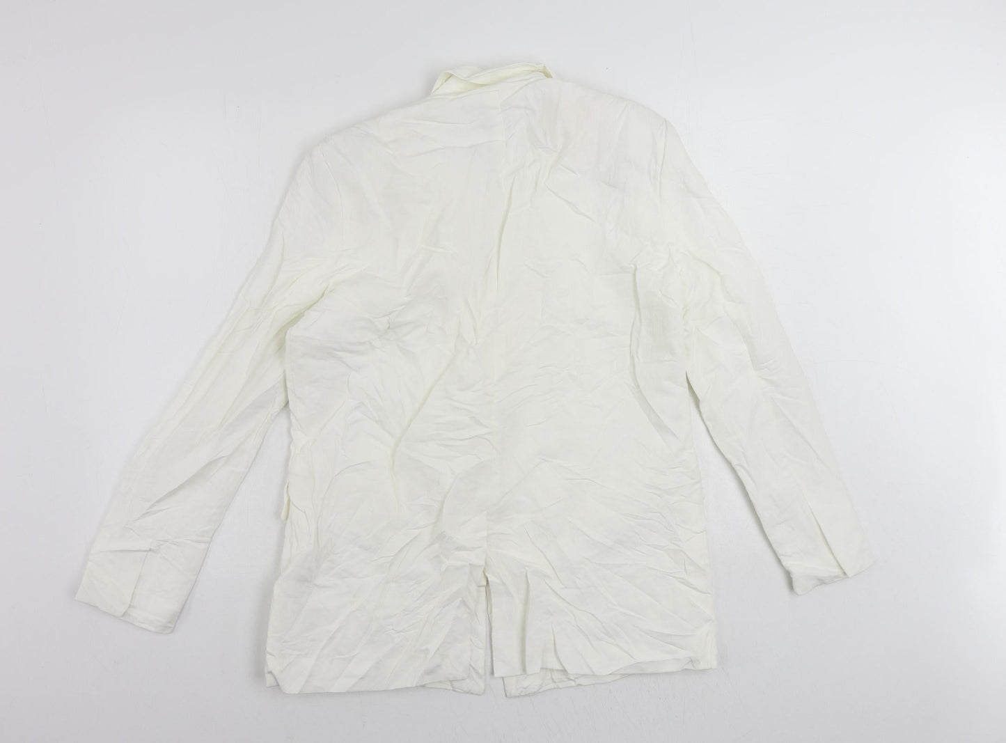 Womens UK Size S Zara White Jacket