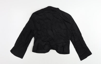 Bonprix Womens Black Jacket Blazer Size 16 - Open