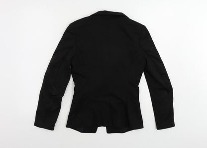 Womens UK Size 6 H&M Black Jacket