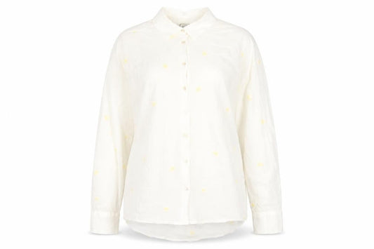 Womens UK Size 12 Pimkie White Basic Button-Up