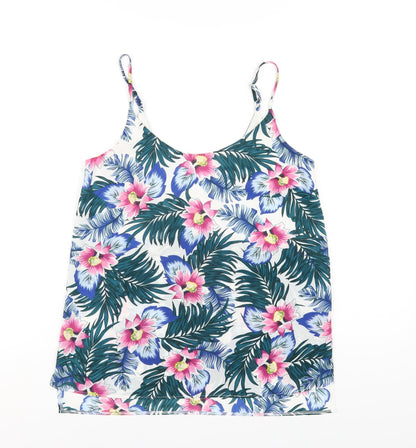 Womens UK Size 6 Dorothy Perkins Multicoloured Camisole T-Shirt