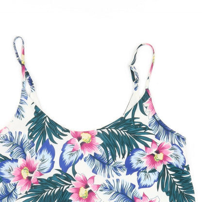 Womens UK Size 6 Dorothy Perkins Multicoloured Camisole T-Shirt