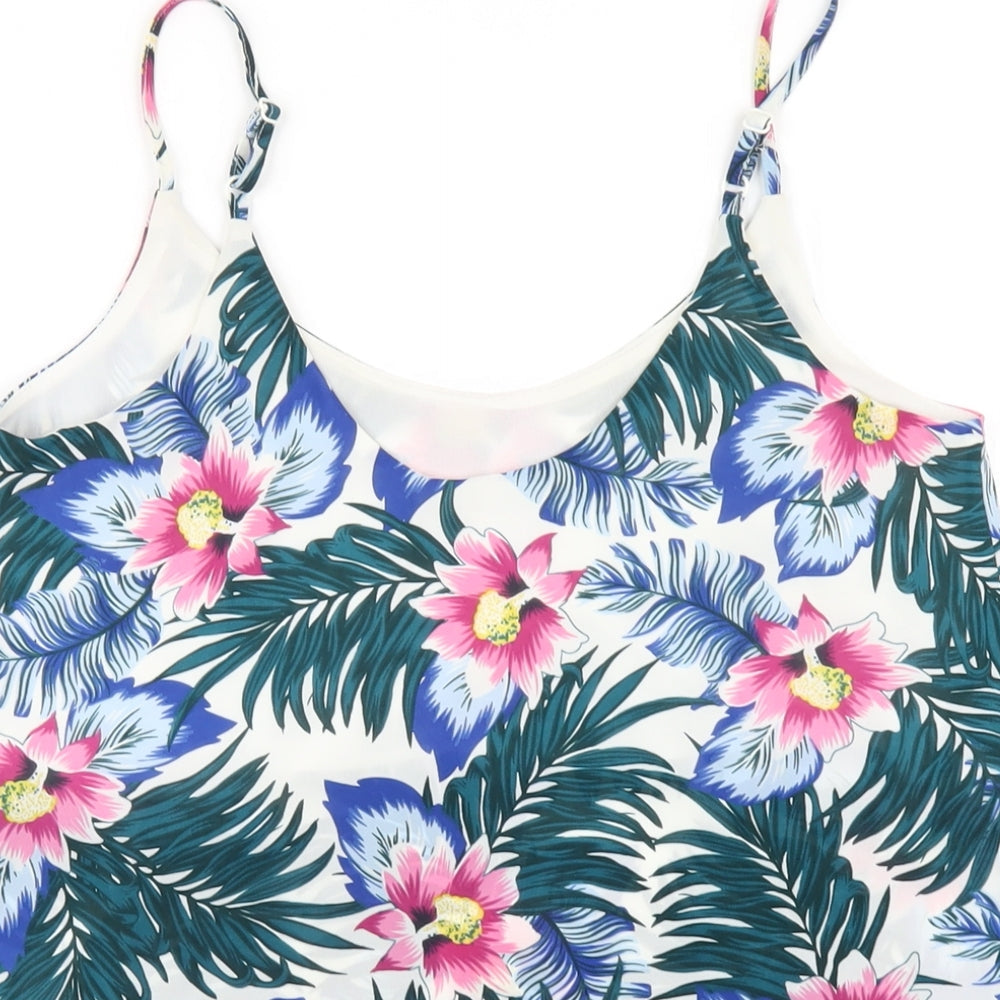 Womens UK Size 6 Dorothy Perkins Multicoloured Camisole T-Shirt
