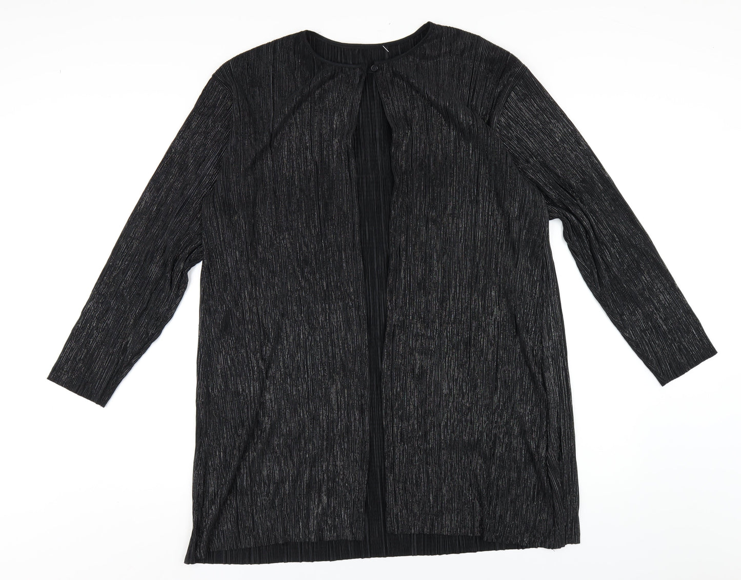 Womens UK Size 12 Principles Black Kimono T-Shirt
