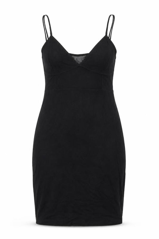 Noisy may Womens Black Cotton Bodycon Size XL V-Neck Pullover