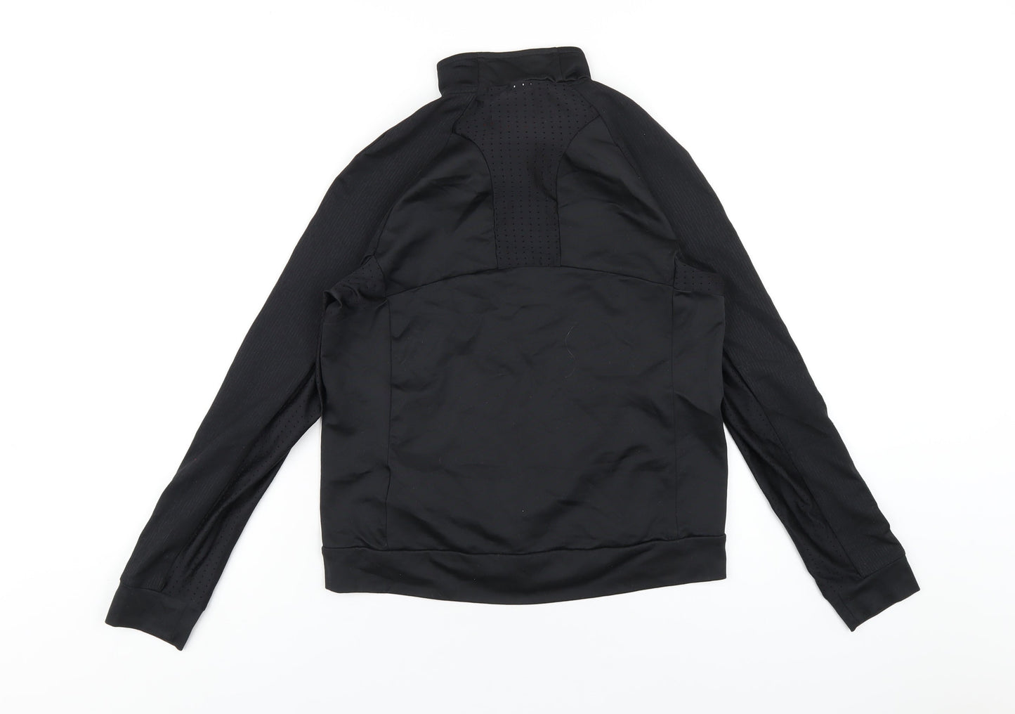 DECATHLON Boys Black Jacket Size 12-13 Years Zip
