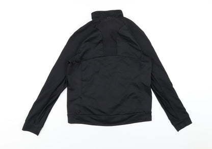 DECATHLON Boys Black Jacket Size 12-13 Years Zip