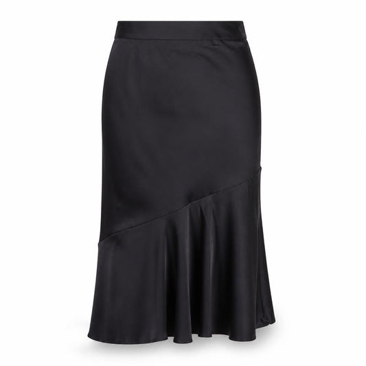 Womens UK Size 6 Nasty Gal A-Line Satin Skirt