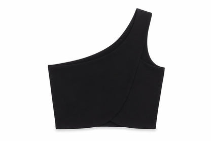 Womens UK Size L Zara Black Cropped T-Shirt