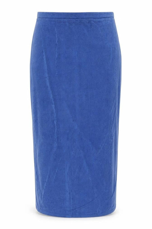 Verge Girl Womens Blue Polyester Straight & Pencil Skirt Size 12