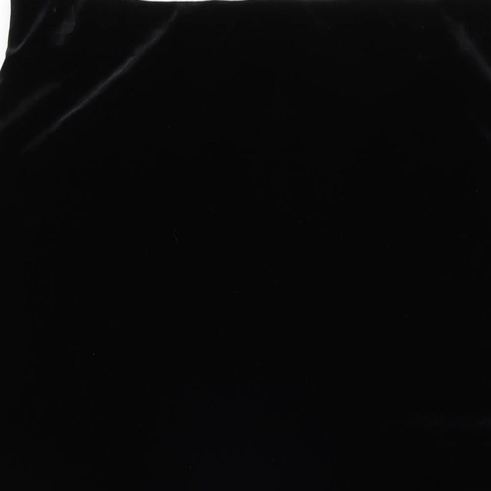 Debenhams Womens Black Polyester Straight & Pencil Skirt Size 18