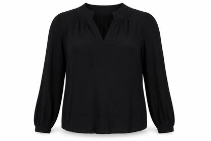 Womens UK Size 12 Monsoon Black Basic Blouse