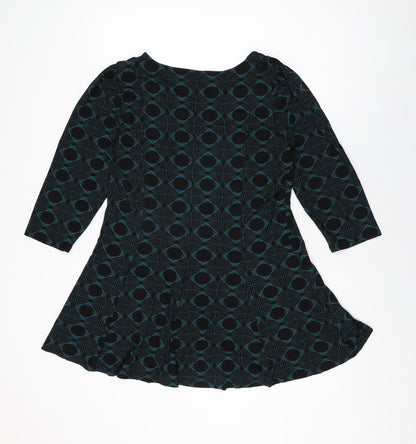 Womens UK Size 16 Marks and Spencer Black Basic T-Shirt