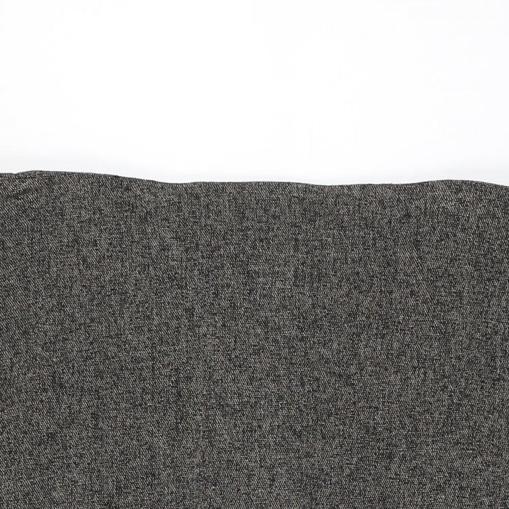 Mia Moda Womens Brown Floral Polyester Flare Skirt Size 20 Zip