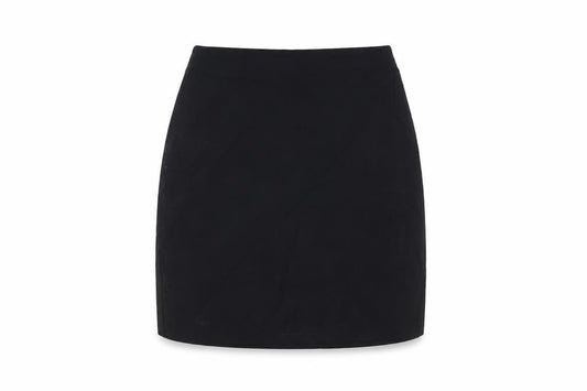 Banner Womens Black Viscose Mini Skirt Size 24 in