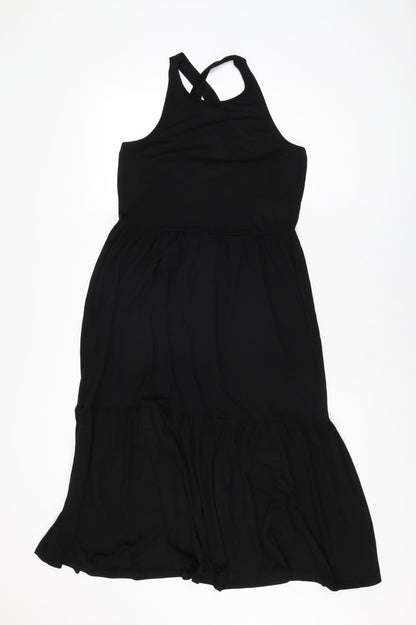 JDY Womens Black Polyester Shift Size S Round Neck Pullover
