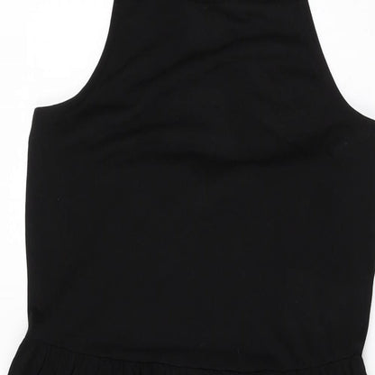 JDY Womens Black Polyester Shift Size S Round Neck Pullover