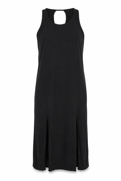 Zara Womens Black Polyester Shift Size L Round Neck Pullover