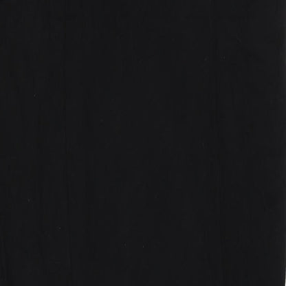 Zara Womens Black Polyester Shift Size L Round Neck Pullover