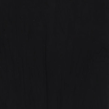 Zara Womens Black Polyester Shift Size L Round Neck Pullover