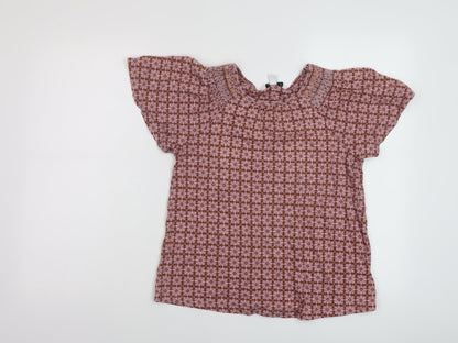 Womens UK Size 8 NEXT Pink Basic T-Shirt