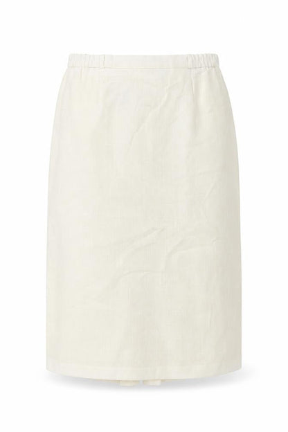 Fiorella Womens Ivory Polyester Straight & Pencil Skirt Size 16 Zip