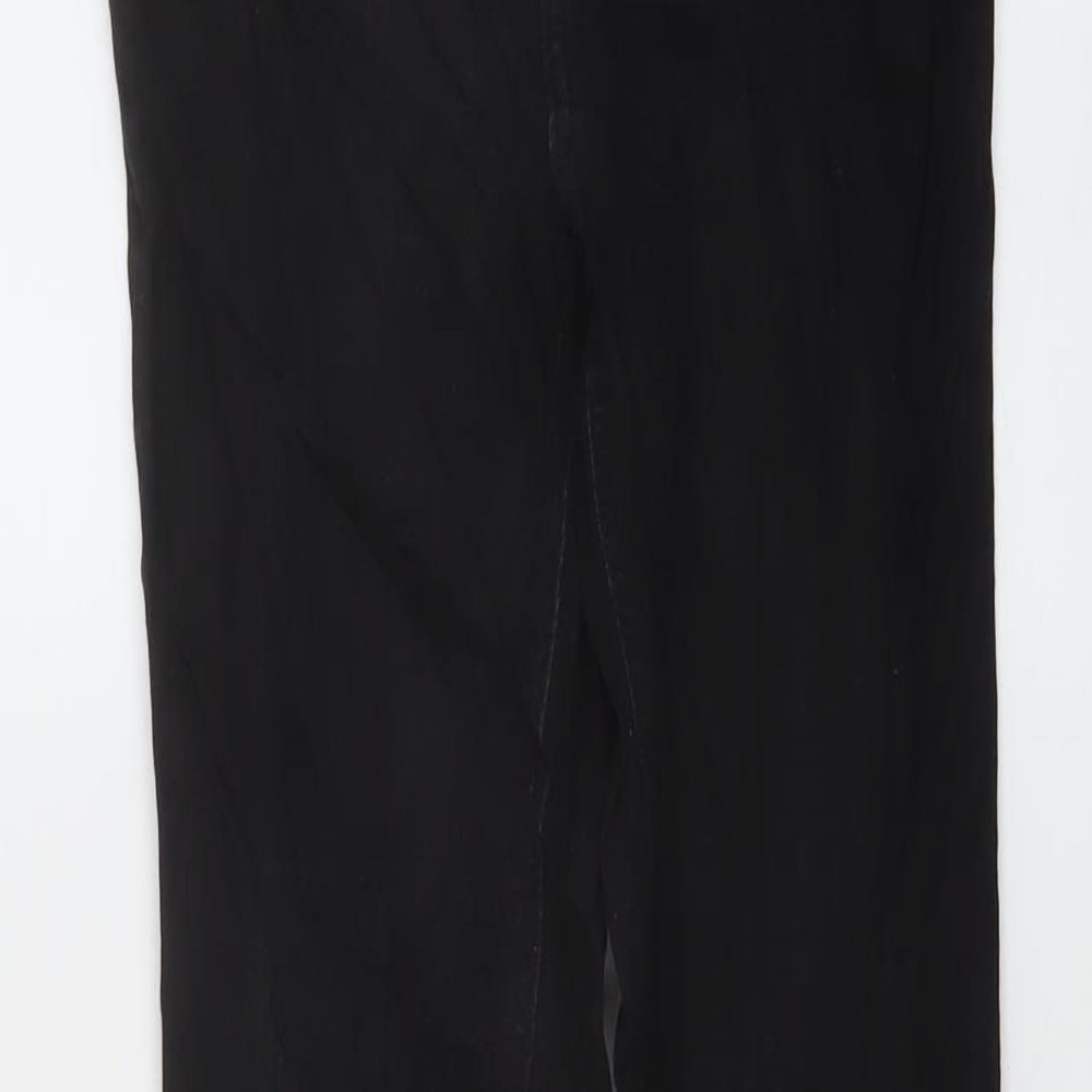 Noisy may Womens Black Cotton Skinny Jeans Size 26 in L30 in Regular Button