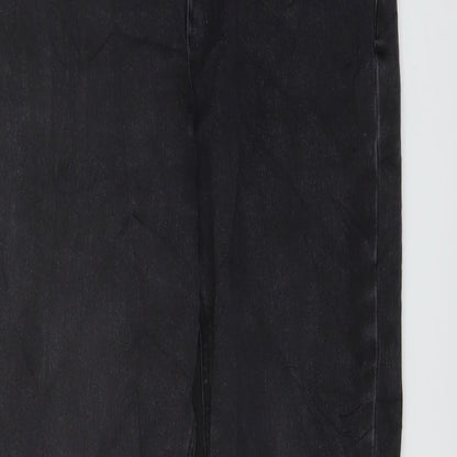 TU Womens Green Cotton Jegging Jeans Size 10 L27 in Regular Button