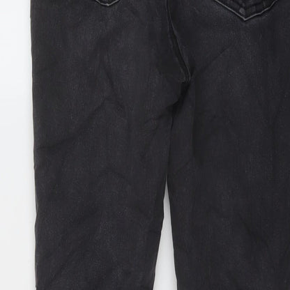 TU Womens Green Cotton Jegging Jeans Size 10 L27 in Regular Button