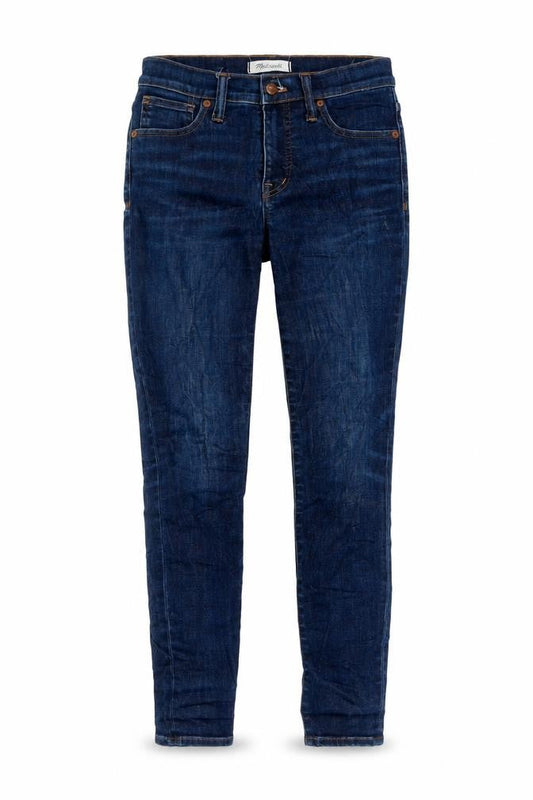 Womens UK Size 25 in Madewell Regular Fit Skinny Blue Jeans