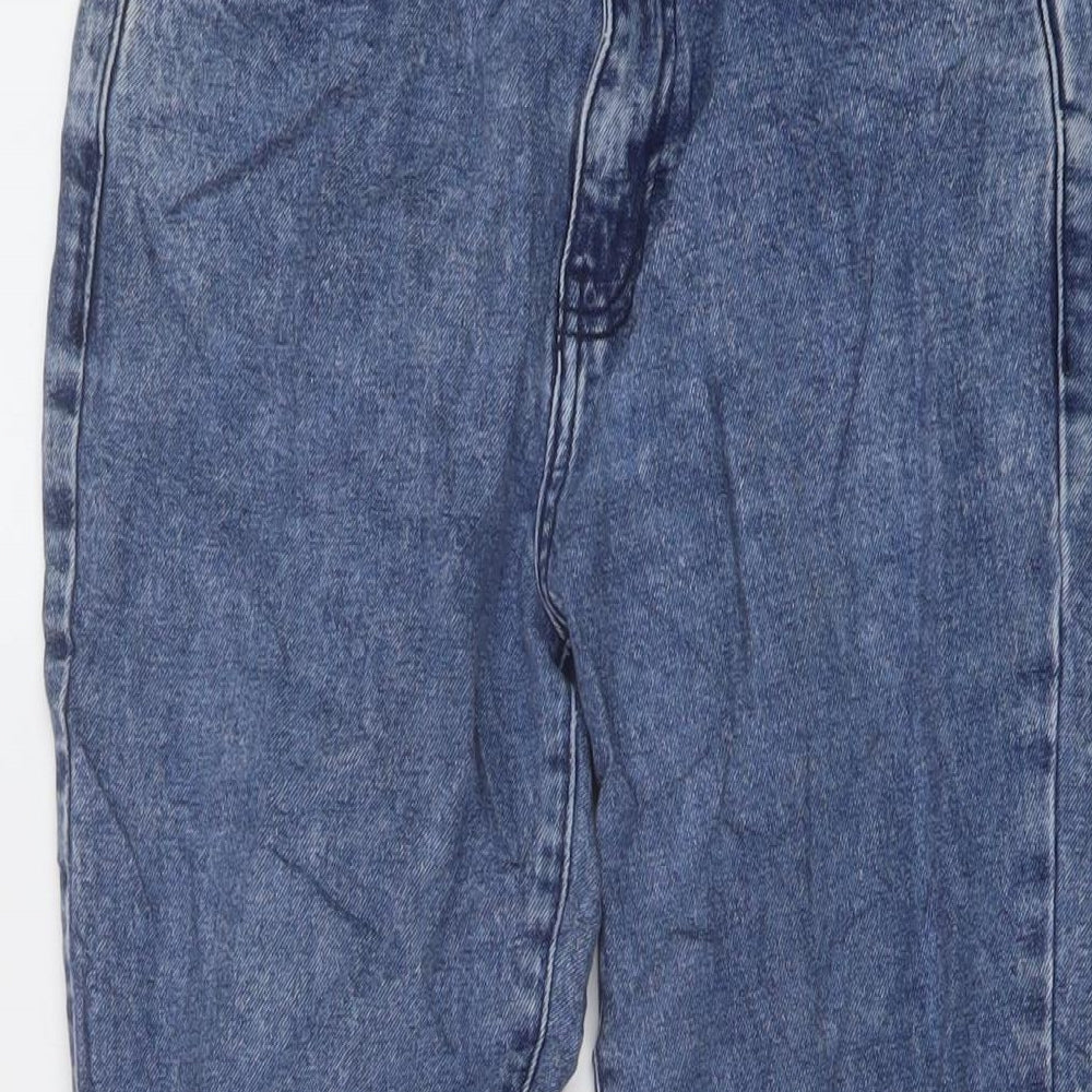 New Look Womens Blue Cotton Skinny Jeans Size 10 L24 in Regular Button