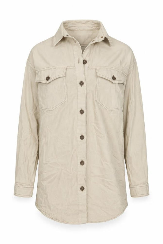 Womens UK Size 14 Topshop Beige Jacket