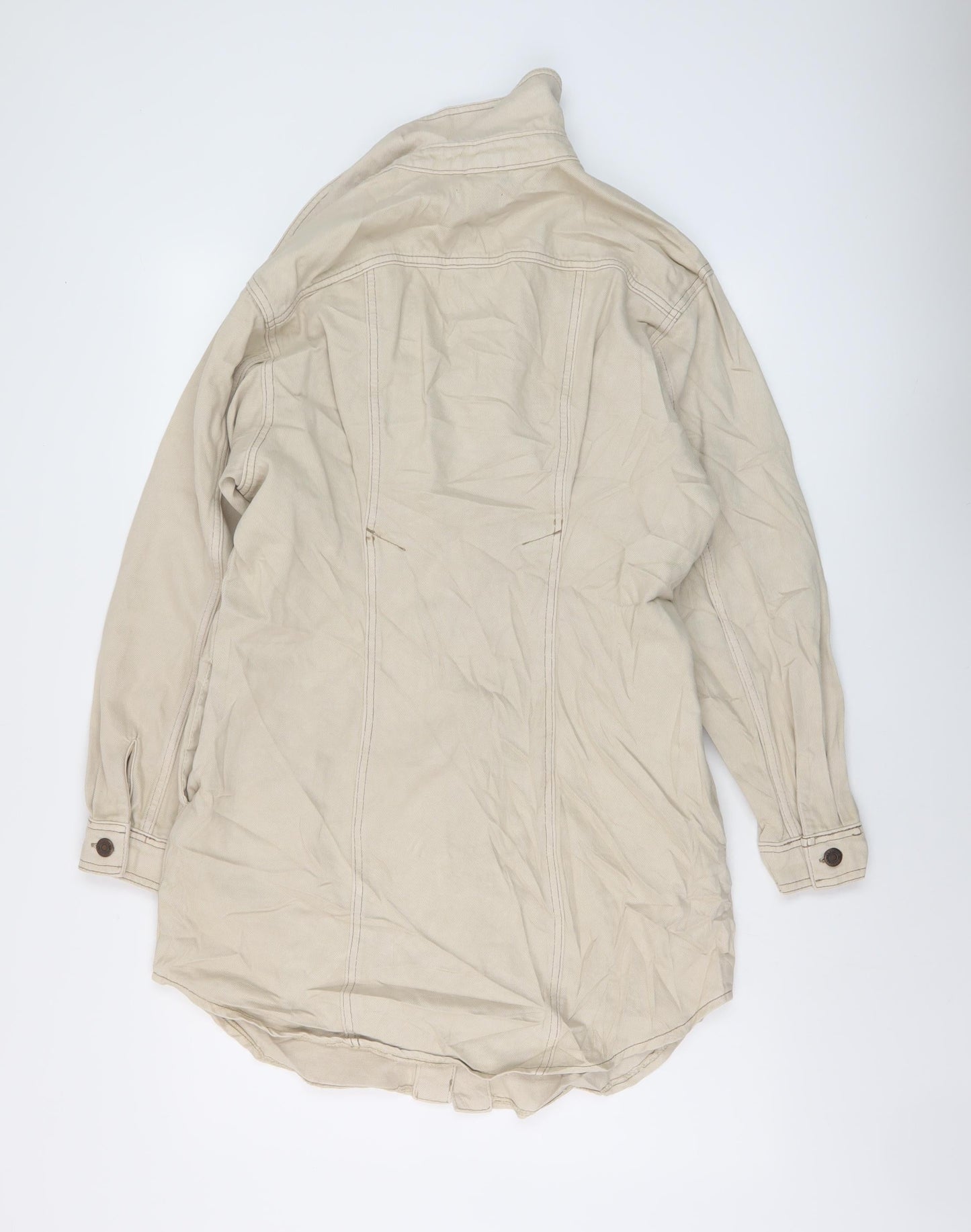 Womens UK Size 14 Topshop Beige Jacket