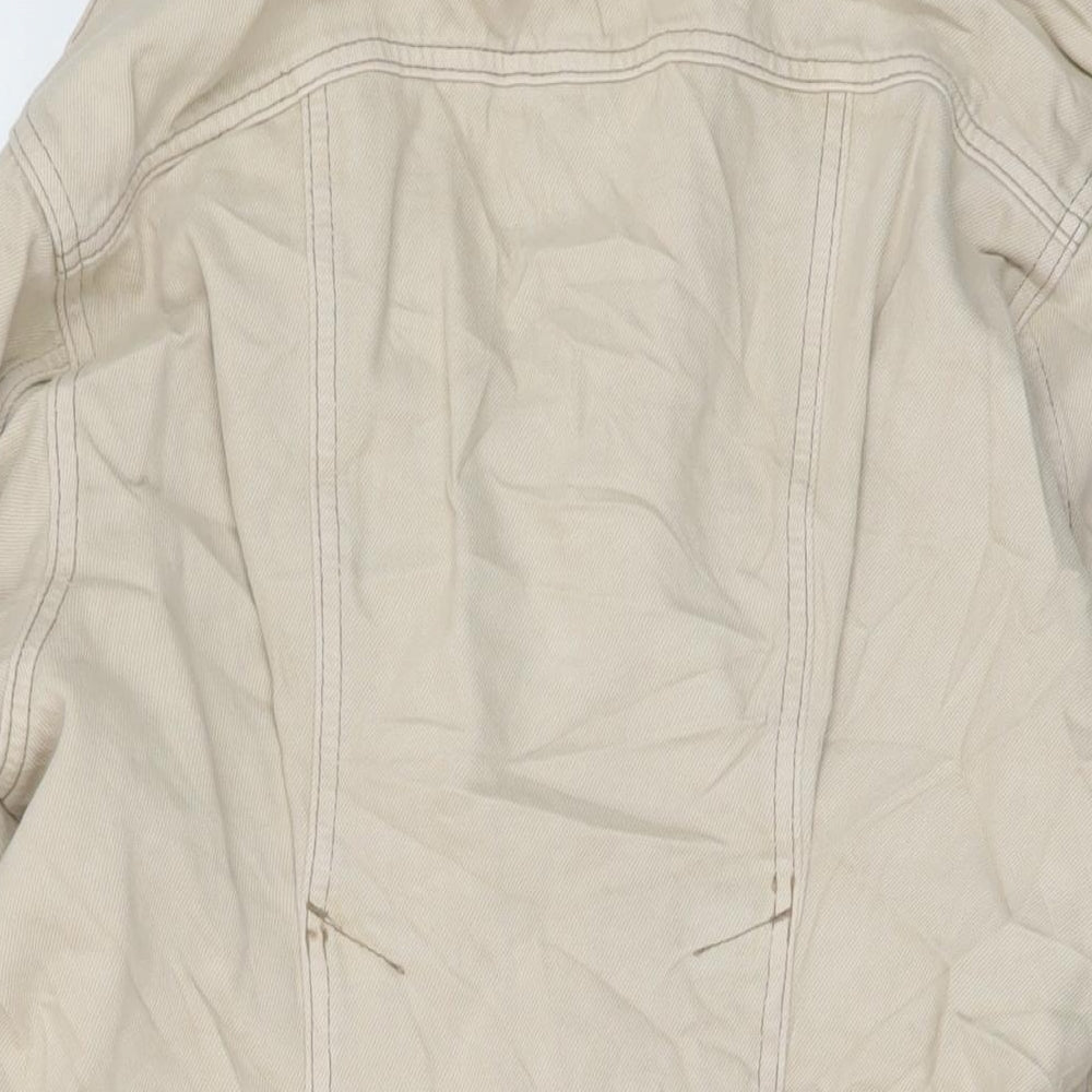 Womens UK Size 14 Topshop Beige Jacket