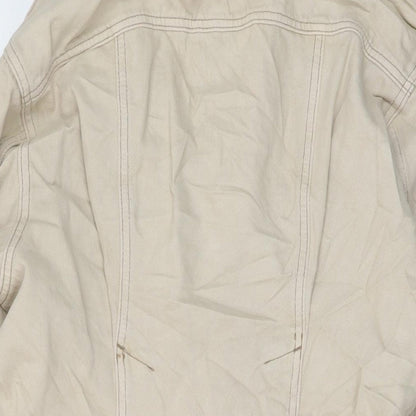 Womens UK Size 14 Topshop Beige Jacket